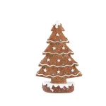 Wholesale New Gingerbread Christmas Tree Resin Decor Festive Home Tabletop Ornament Gift - Image 4