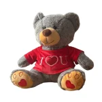 Factory Price Large Size Ribbon Bear Plush Toy Cuddle Doll Soft Stuffed Toy Happy Gift - Image 3