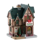 Women's Clothing Store Resin Craft Ornaments Creative Christmas House Resin Building Decorations Christmas  Statue Gifts - Image 4