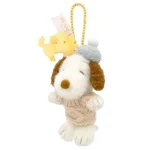 Classic Comic Character Universal Studios Osaka Winter Charlie Brown Plush Doll Cute Bag Pendant