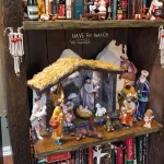 8.5CM Eco-Friendly Resin Craft High Christmas Manger Scene Ornament Gift Box for Holidays Cross-Border Supplier - Image 4