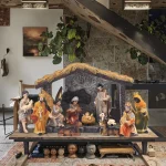 8.5CM Eco-Friendly Resin Craft High Christmas Manger Scene Ornament Gift Box for Holidays Cross-Border Supplier - Image 6