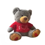 Factory Price Large Size Ribbon Bear Plush Toy Cuddle Doll Soft Stuffed Toy Happy Gift - Image 4