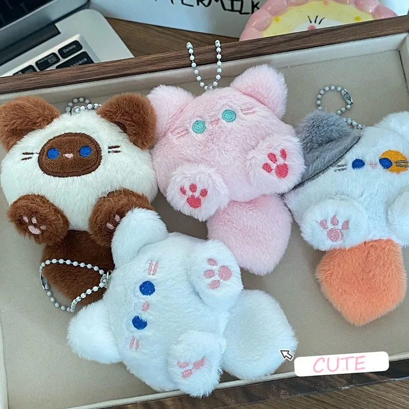 H769722da3b714ec48c4a4fa839cbf126H.webp Fashionable and Cute Bag Pendant Gift Plush DIY Handmade Keychain for Girls - Image 1