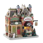 Women's Clothing Store Resin Craft Ornaments Creative Christmas House Resin Building Decorations Christmas  Statue Gifts - Image 2