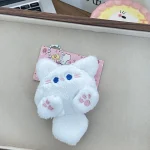 Fashionable and Cute Bag Pendant Gift Plush DIY Handmade Keychain for Girls - Image 4