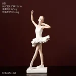 Hot Selling Luxury Ballet Girls  Ornaments Abstract Resin Plastic Homemade Christmas Ornaments for Home Decorations - Image 6